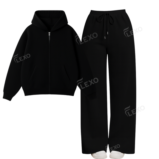 Straight Leg Trouser With Oversized Zipper