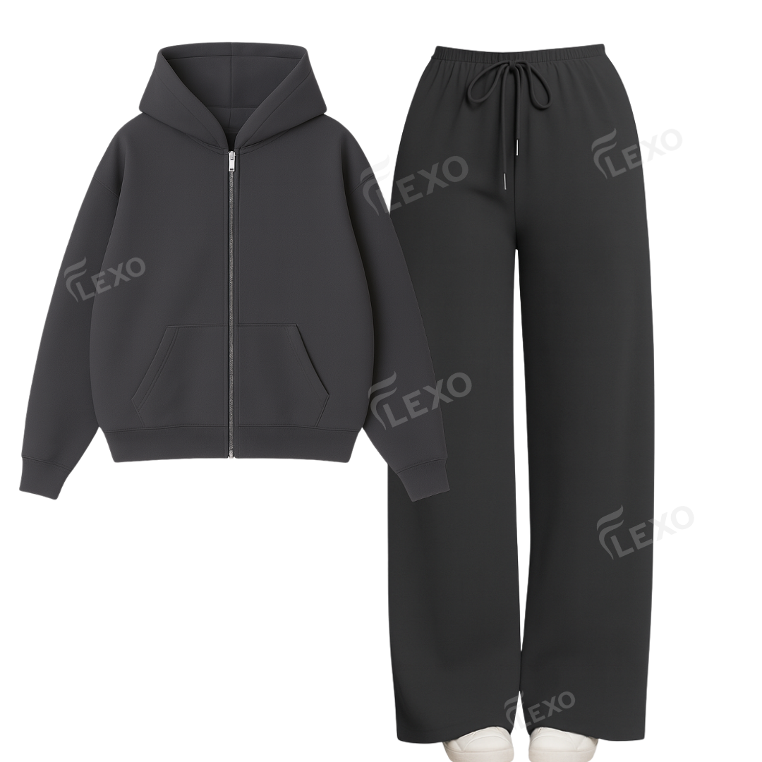 Straight Leg Trouser With Oversized Zipper Main image