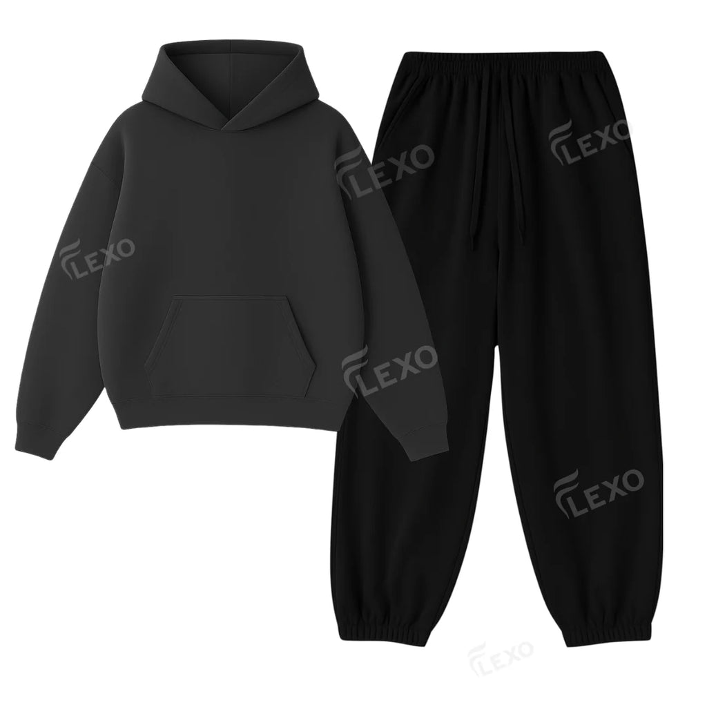 Oversized Sweatpant With Oversized Hoodie