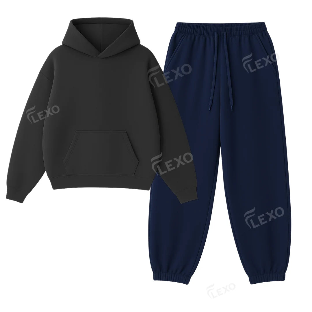 Oversized Sweatpant With Oversized Hoodie