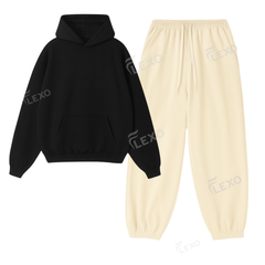 Oversized Sweatpant With Oversized Hoodie