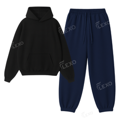 Oversized Sweatpant With Oversized Hoodie