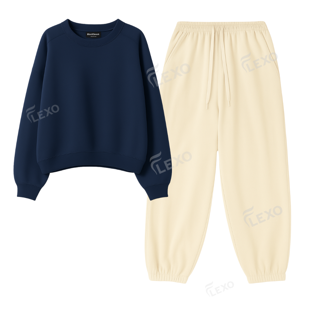 Oversized Sweatpant With Oversized Sweatshirt