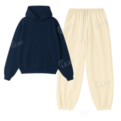 Oversized Sweatpant With Oversized Hoodie