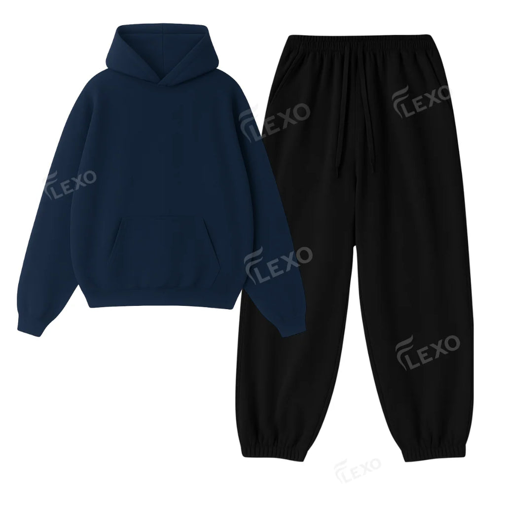 Oversized Sweatpant With Oversized Hoodie