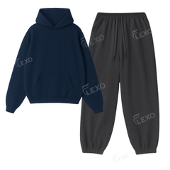 Oversized Sweatpant With Oversized Hoodie