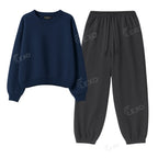 Oversized Sweatpant With Oversized Sweatshirt