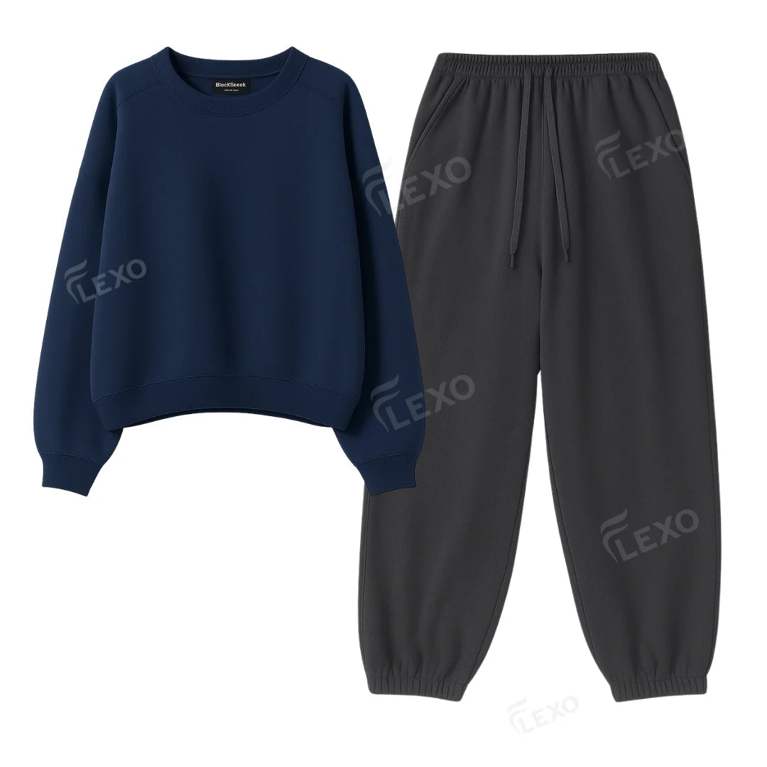 Oversized Sweatpant With Oversized Sweatshirt