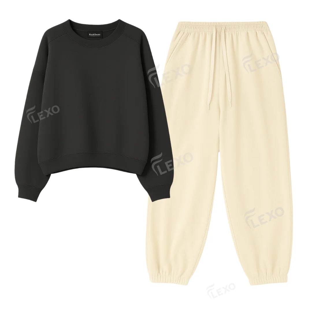 Oversized Sweatpant With Oversized Sweatshirt