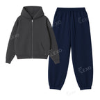 Oversized Sweatpant With Oversized Zipper