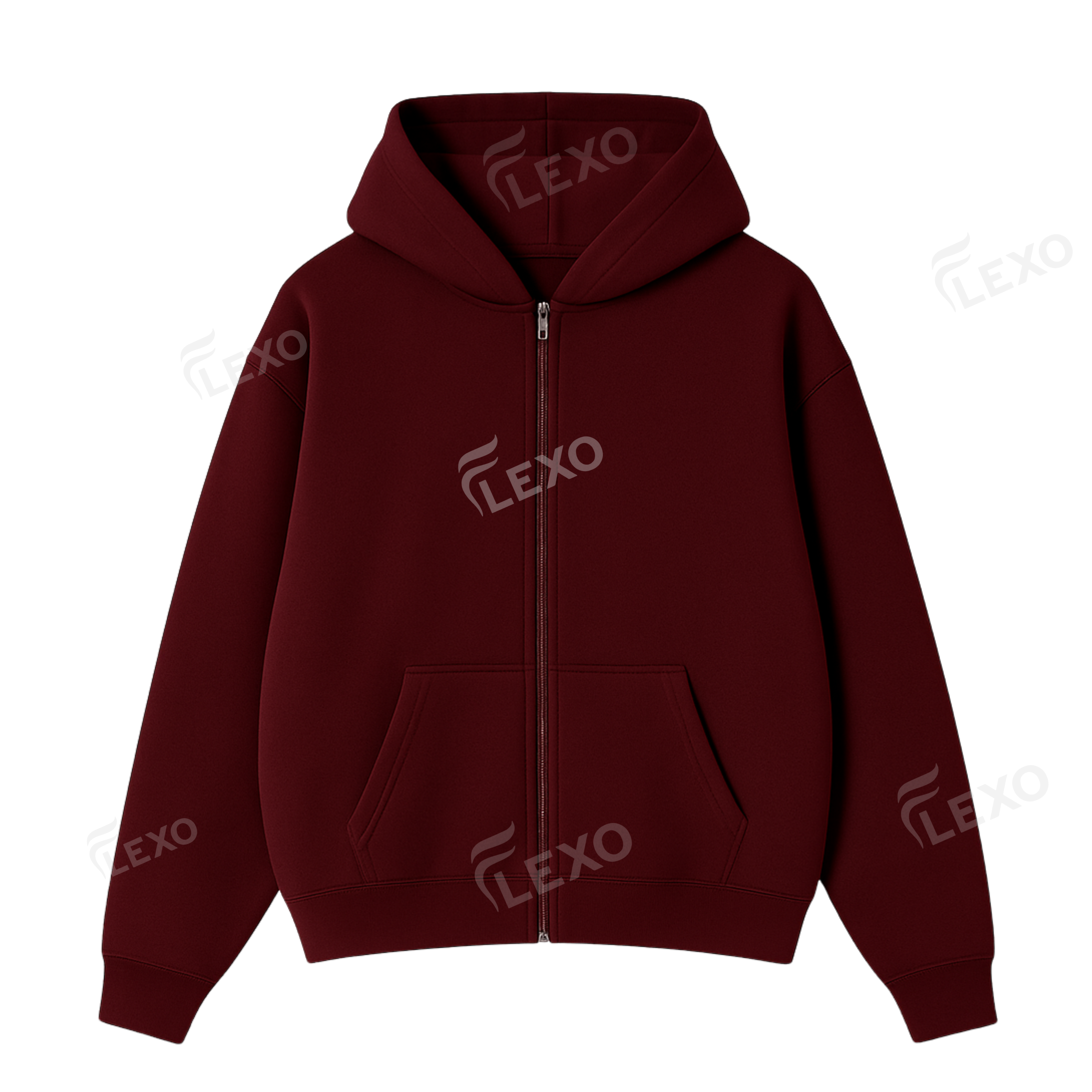 Oversize Drop Shoulder Zipper Main image