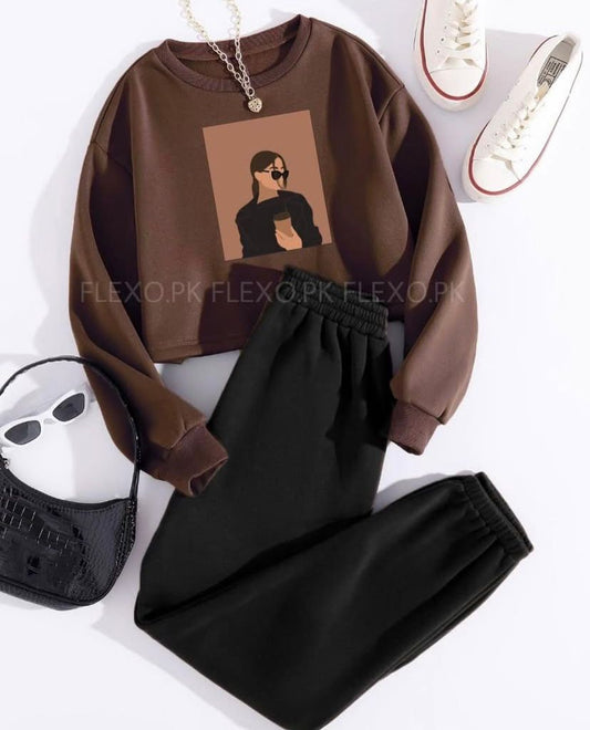 Coffee Girl Cropped Combo