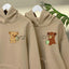 Arabic Bear Couple Hoodie