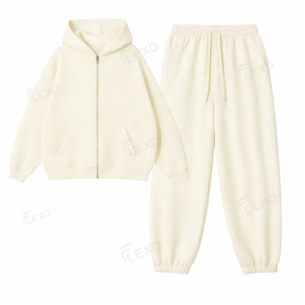 Oversized Sweatpant With Oversized Zipper