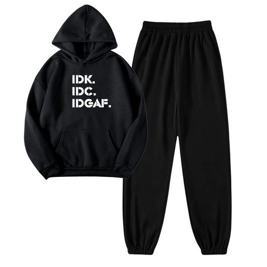 Idc, Idgaf Tracksuit
