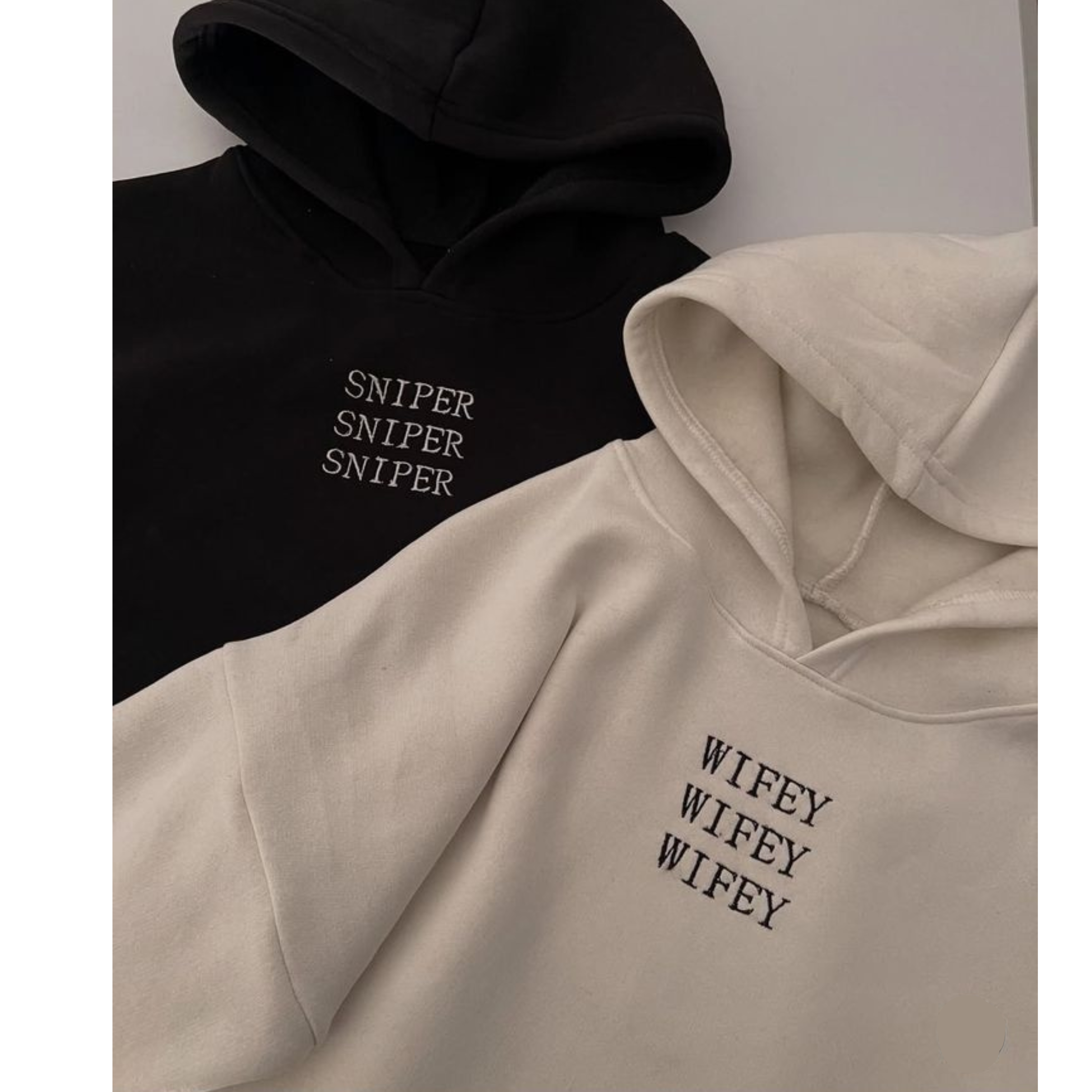 Sniper Wifey couple  Hoodie Secondary image